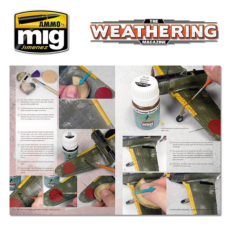 AMMO of Mig Jimenez 4516PL The Weathering Magazine - WASHES, Filtry i Farby olejne EDYCJA Polska – zdjęcie 4