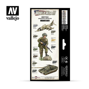 Vallejo 70222 WWIII British Armor &amp;amp; Infantry 8x17ml – image 2