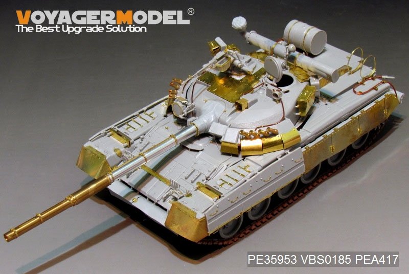 Voyager Model PE35953 Modern Russian T-80UD Main Battle Tank（smoke discharger include）For TRUMPETER 09527 1/35 – image 9