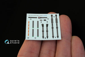 Quinta Studio QR35001 MRAP Typhoon Family belts for 1 seat, 3D-Printed &amp;amp; colored on decal paper (for all kits) 1/35 – immagine 2