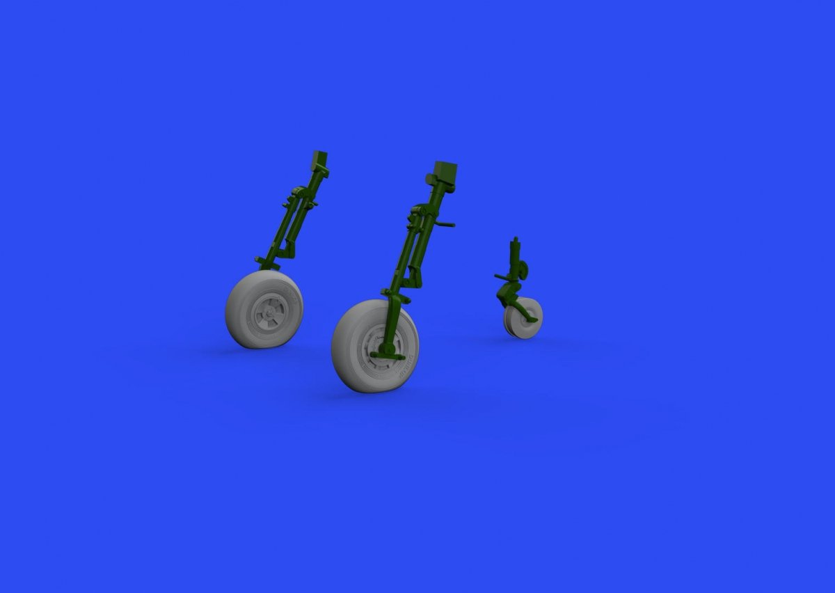 Eduard 648636 Tempest Mk.II wheels EDUARD/SPECIAL HOBBY 1/48 – Bild 3