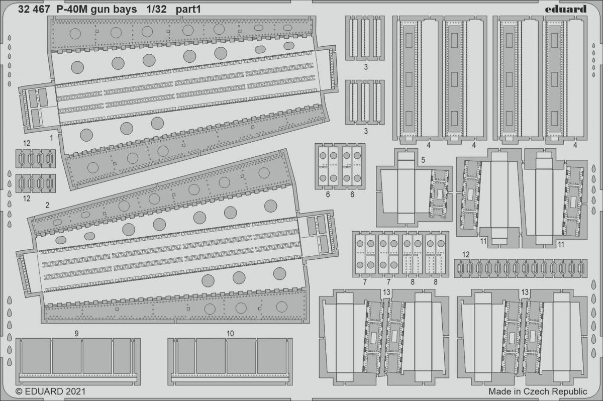Eduard BIG33134 P-40M part II 1/32 – imagen 4