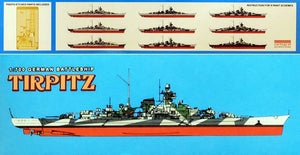 Dragon 7047 German Battleship Tirpitz 1/700 – obrázek 3