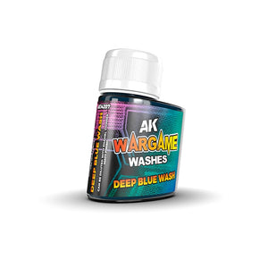 AK Interactive AK14207 DEEP BLUE WASH – WARGAME SERIES 35ml
