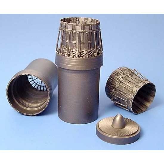 Aires 7170 F-15C exhaust nozzles - late version 1/72 HASEGAWA – Bild 2