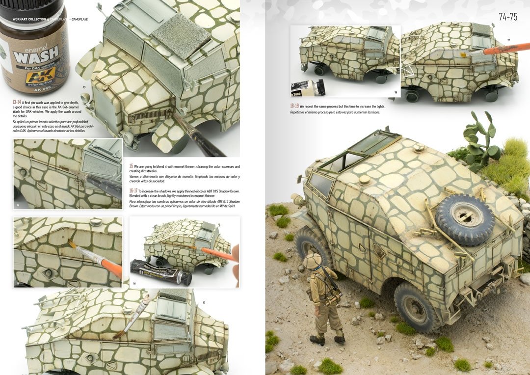 AK Interactive AK4906 WORN ART COLLECTION ISSUE 04 – CAMOUFLAGE – image 5