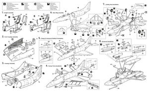 Hobby 2000 72052 TA-4J Skyhawk IAF (FUJIMI + CARTOGRAF) 1/72 – obrázek 2