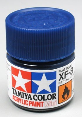 Tamiya XF8 Flat Blue (81708) Acrylic paint 10ml – image 2