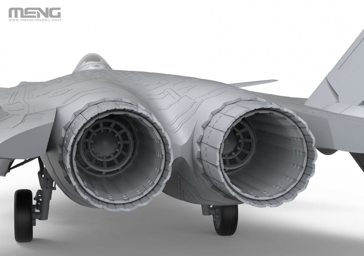 Meng LS-002 Chinese J-20 Stealth Fighter 1/48 – immagine 18