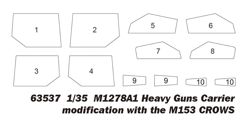 I Love Kit 63537 M1278A1 Heavy Guns Carrier Modification With The M153 CROWS 1/35 – imagen 3