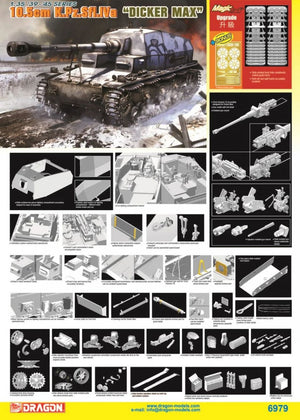 Dragon 6979 10.5cm K.Pz.Sfl.Iva &amp;quot;Dicker Max&amp;quot; 1/35 – image 2