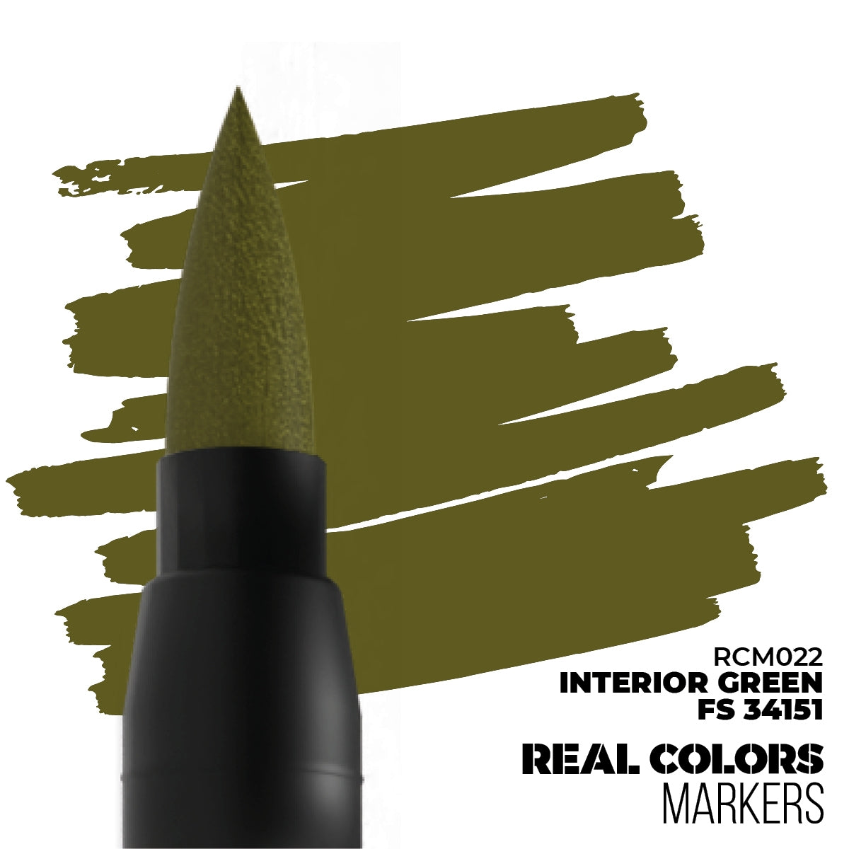 AK Interactive RCM022 INTERIOR GREEN FS 34151 – RC MARKER