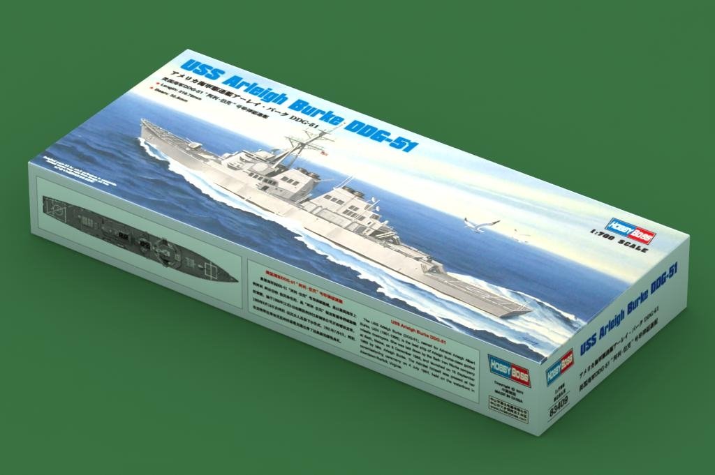 Hobby Boss 83409 USS Arleigh Burke DDG-51 1/700 – Bild 9