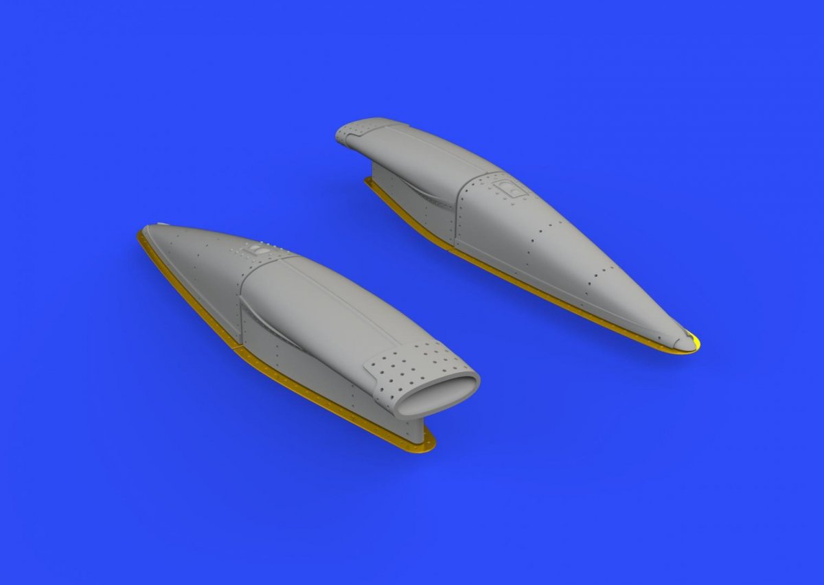 Eduard 648301 Crusader air intakes EDUARD, HASEGAWA 1/48 – Bild 2