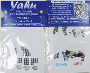 Yahu YMA4833 Pe-2 (Zvezda) 1/48