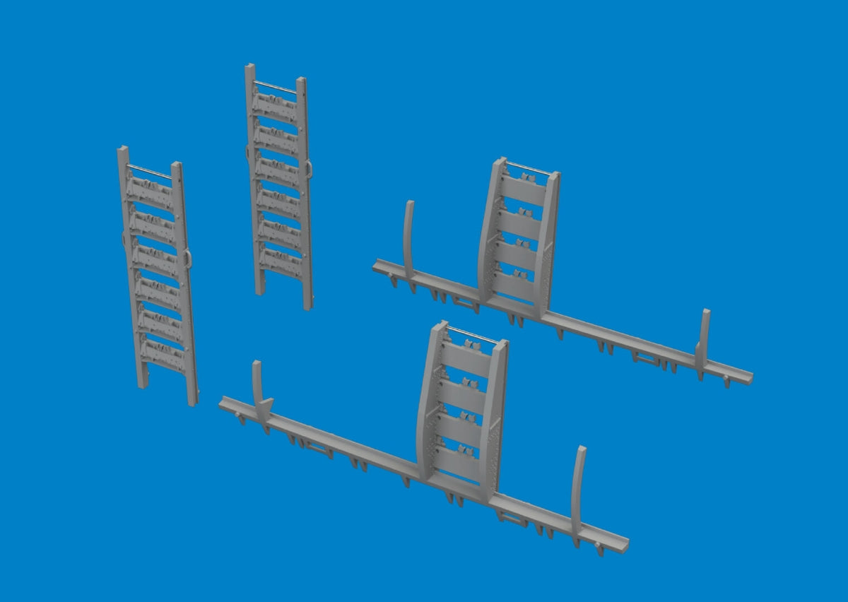 Eduard 6481012 B-26B bomb racks PRINT ICM 1/48 – Bild 2
