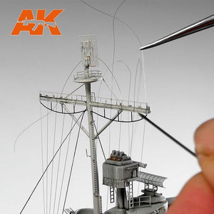 AK Interactive AK9134 ELASTIC RIGGING BOBBIN MEGA-THIN 0.020 mm – image 3