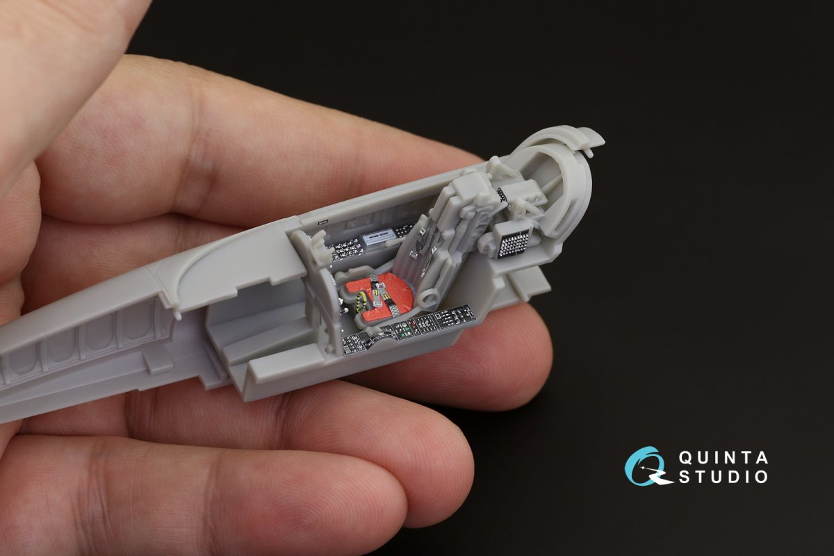 Quinta Studio QD48257 F-20 Tigershark 3D-Printed &amp;amp; coloured Interior on decal paper (Freedom Model) 1/48 – zdjęcie 8