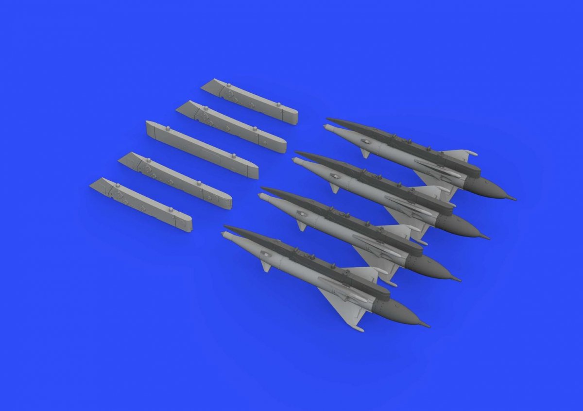 Eduard 672192 RS-2US missiles w/ pylons for MiG-21 EDUARD 1/72 – image 3