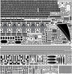 Pontos 35002F1 HMS Dreadnought Detail Up Set 1/350 – Bild 5