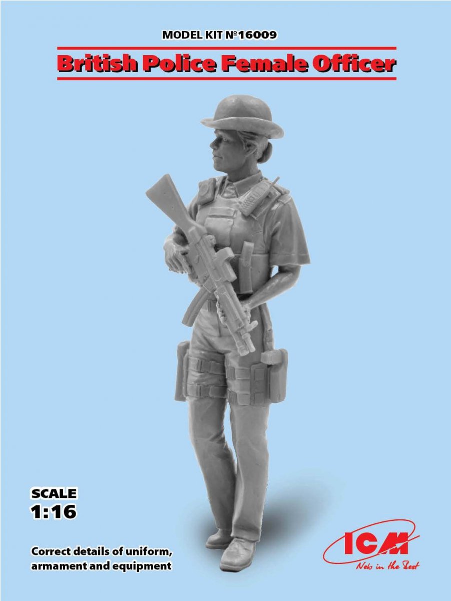 ICM 16009 British Police Female Officer 1/16 – Bild 2