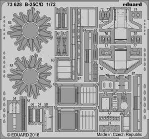 Eduard 73628 B-25C/D AIRFIX 1/72 – image 2