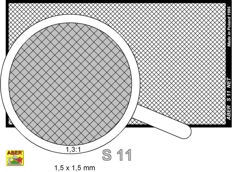 Aber S-11 Net 1.5 x 1.5 mm – obrázek 2