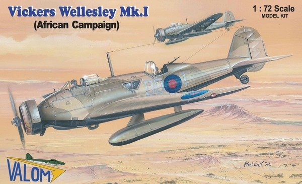 Valom 72090 Vickers Wellesley Mk.I (African campaign) 1/72