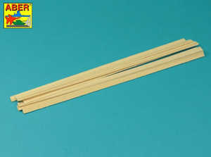 Aber WL1X8 Wooden linden strips 1x8x245 mm 9 pcs – image 2