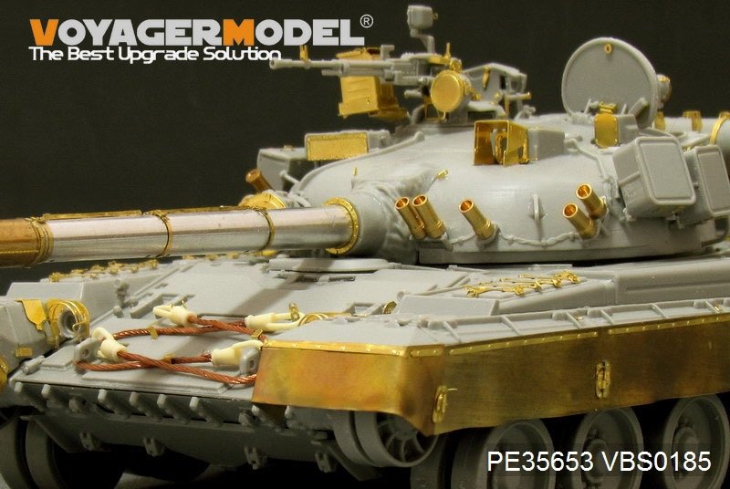 Voyager Model PE35653 Modern Russian T-80B MBT (smoke discharger include) (For TRUMPETER 05565) 1/35 – Bild 5