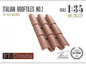 RT-Diorama 35721 Tuiles italiennes n° 1 1/35