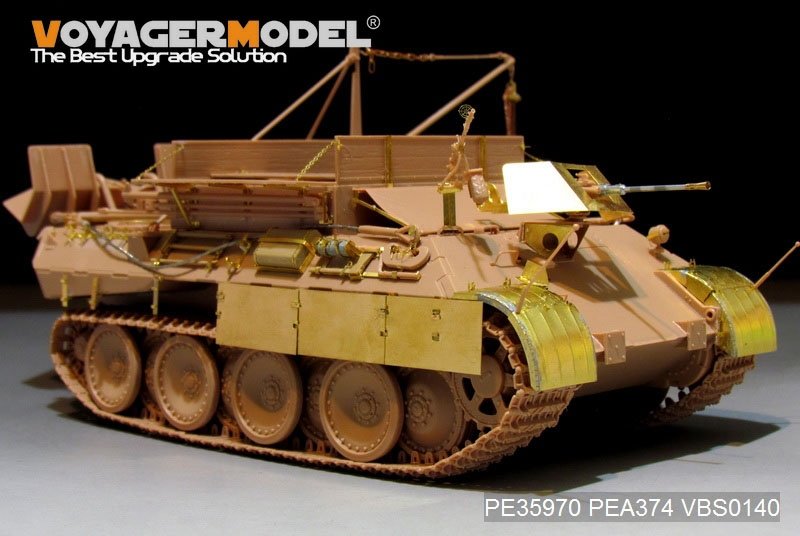 Voyager Model PE35970 WWII German Bergepanther Ausf.A (Late type,Panther G tool holders) Basic For MENG SS-015 1/35 – zdjęcie 5