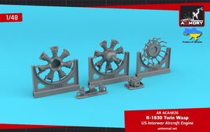 Armory Models ACA4826 R-1830 Twin Wasp US Inter-War &amp;amp; WWII aircraft engine 1/48 – image 5