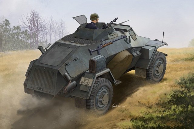 Hobby Boss 83811 German Sd.Kfz.221 Leichter Panzerspahwagen 1/35