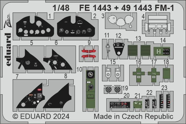 Eduard BIG49416 FM-1 TAMIYA 1/48 – image 5