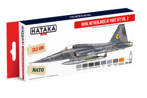 Hataka HTK-AS82 Royal Netherlands AF paint set vol. 2 8x17