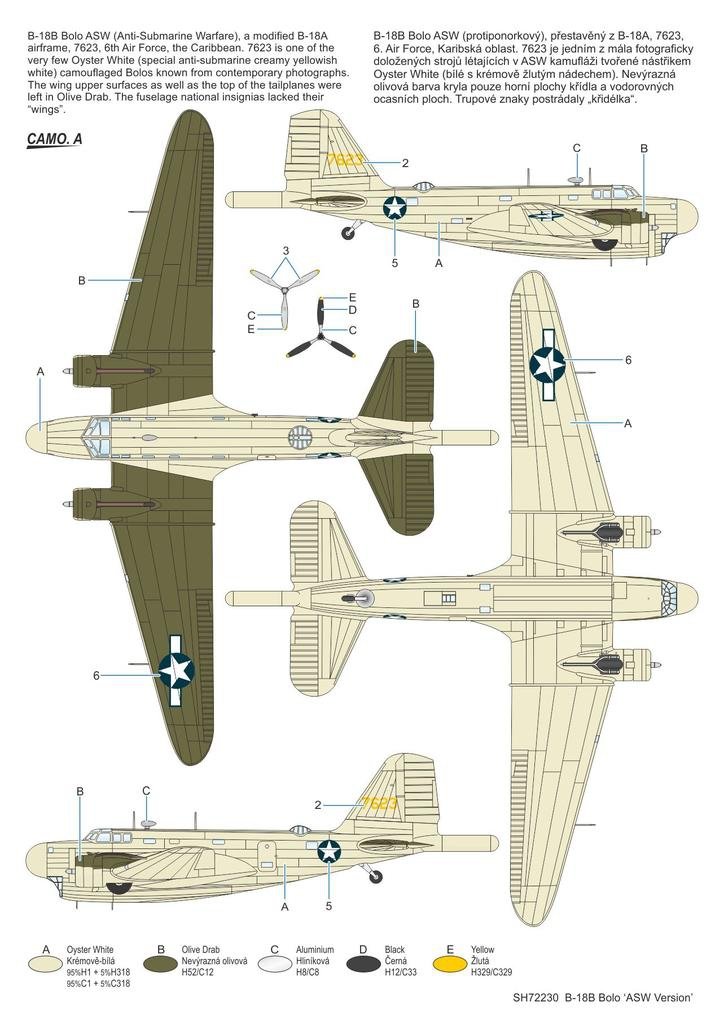 Special Hobby 72230 B-18B Bolo &amp;#39;ASW Version&amp;#39; 1/72 – Bild 5