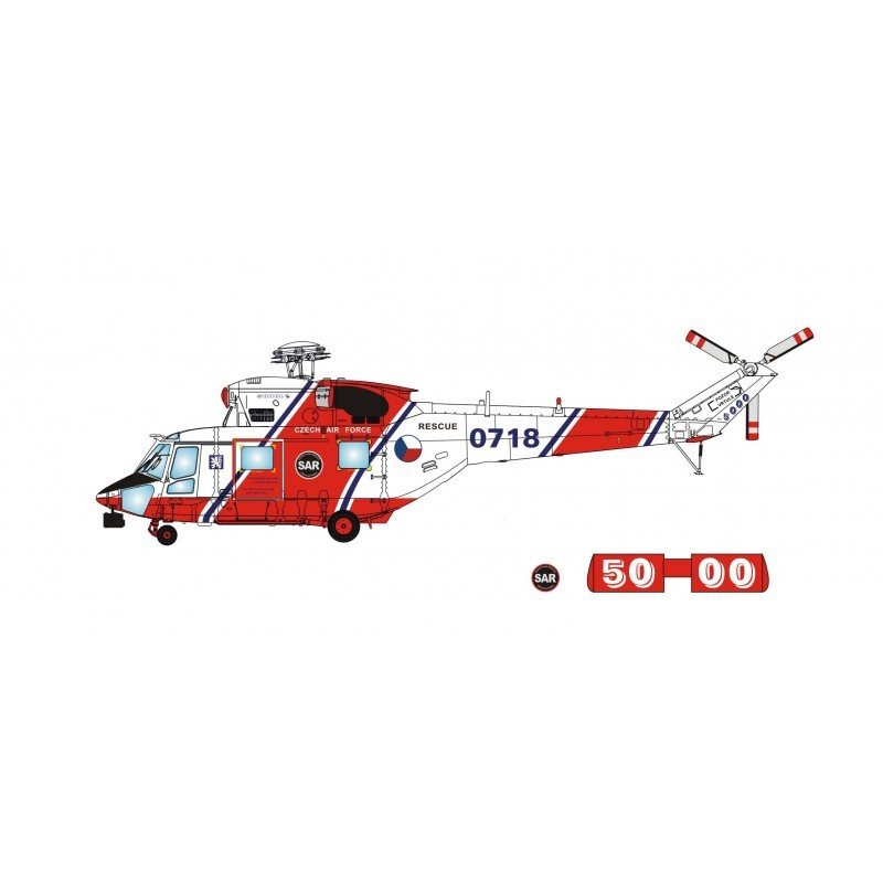 Answer AA72001 PZL W-3A Sokół Czech Air Force 1/72 – obrázek 4