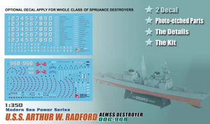 Dragon 1018 USS Arthur W Radford Aemss (1/350) – image 4