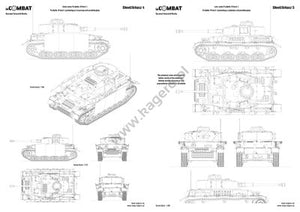 Kagero 8805 German Medium Tank Panzerkampfwagen IV Ausf. G/H/J PL – immagine 5