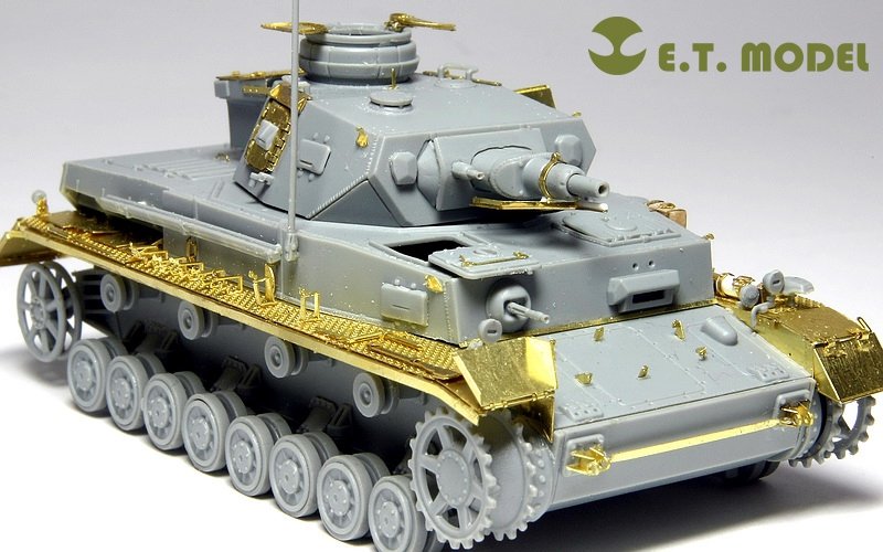 ET Model E72-007 WWII German Pz.Kpfw.IV Ausf. F1 For DRAGON 7321 1/72 – image 2