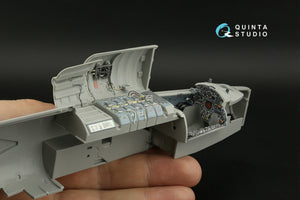 Quinta Studio QD32180 F-104S 3D-Printed colored Interior on decal paper (Italeri) 1/32 – obrázek 10