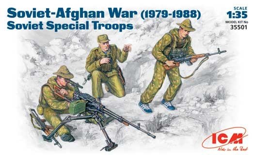 ICM 35501 Soviet Afghan War Special Troops (1/35)