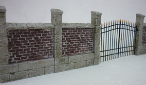 RT-Diorama 35230 Wrought iron fence with Brickwall 1/35 – immagine 4