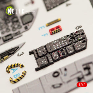KELIK K48044 F-15C MSIP II EAGLE INTERIOR 3D DECALS FOR GWH KIT 1/48 – image 4