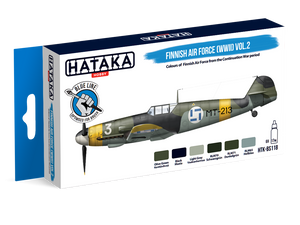 Hataka HTK-BS118 Finnish Air Force (WWII) Vol. 2 (8x17ml) – image 3