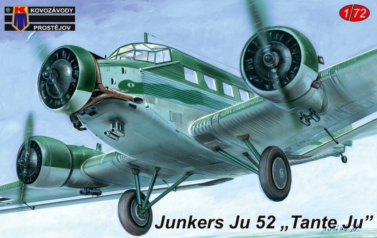 Kovozavody Prostejov KPM0128 Ju 52 "Tante Ju" 1/72