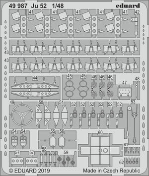 Eduard 49987 Ju 52 1/48 REVELL – immagine 2