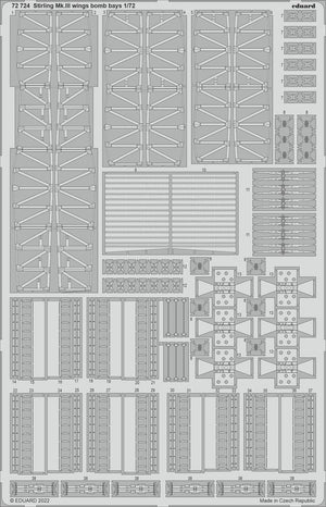 Eduard BIG72172 Stirling Mk. III ADVANCED ITALERI 1/72 – imagen 8