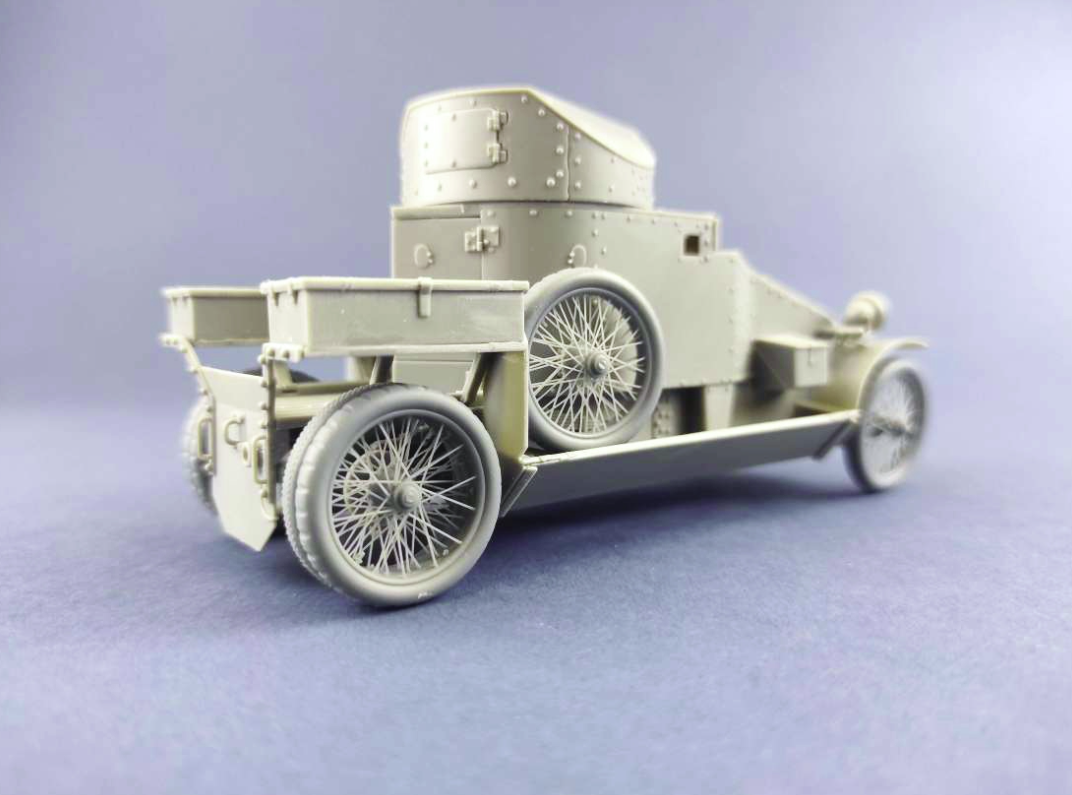 Copper State Models A35-002 Lanchester Wire Wheels 1/35 – image 3